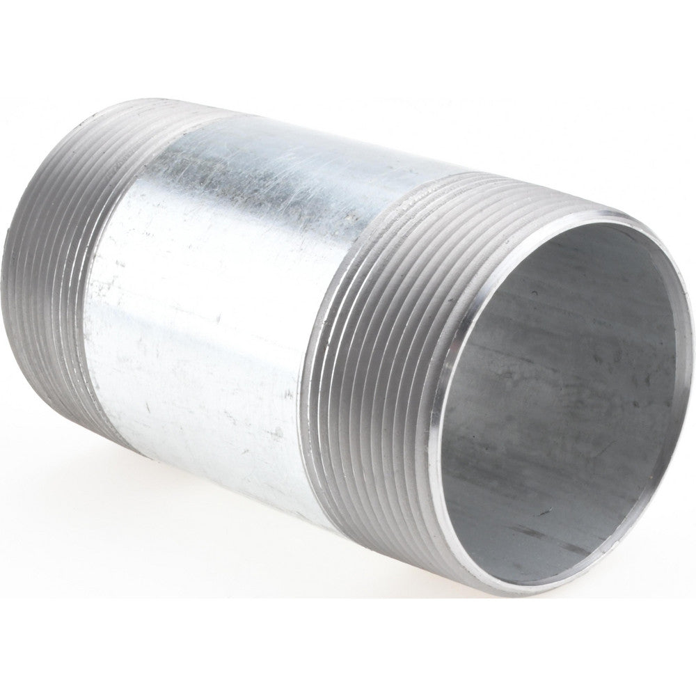Value Collection NG11060 Galvanized Pipe Nipple 3", 6" Long, Schedule 40, Steel