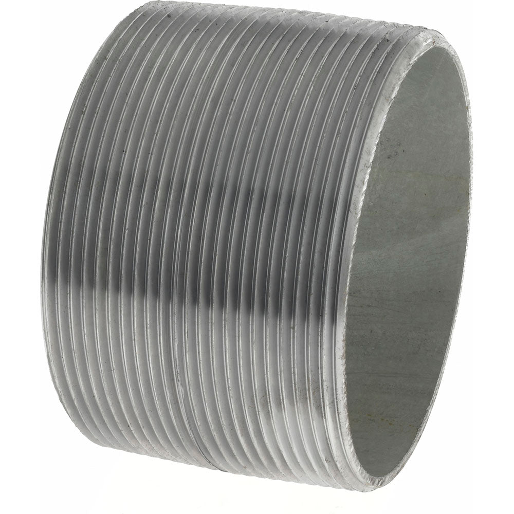 Value Collection NG13001 Galvanized Pipe Nipple 4", 2-7/8" Long, Schedule 40, Steel