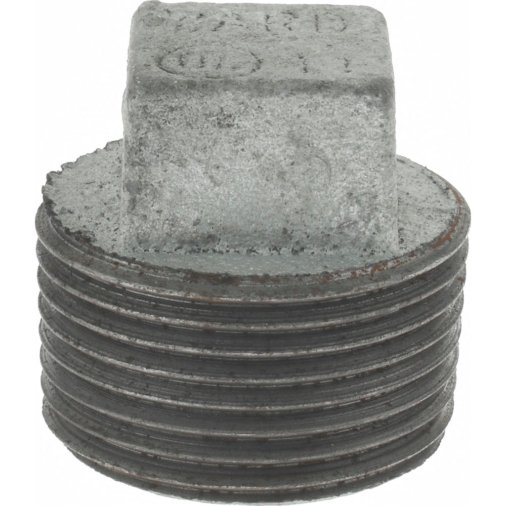 Anvil 0319902441 Malleable Iron Pipe Square Plug 1" Fitting