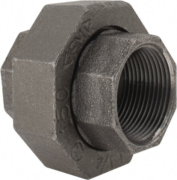 Anvil 0312822141 Black Union 1-1/4", Threaded