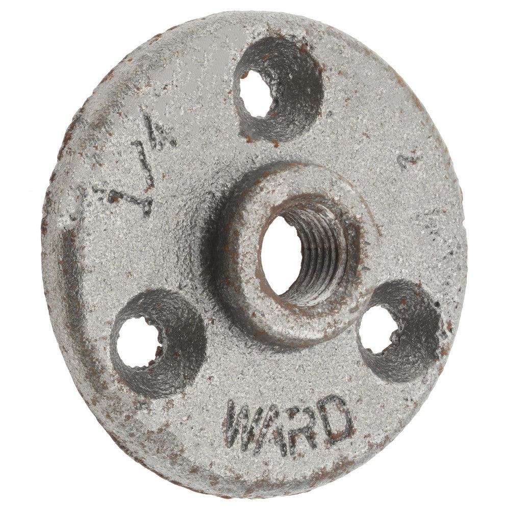 Anvil 0300194602 1/4" Pipe, 2-3/16" OD, 5/8" Hub Length, Black Floor Pipe Flange