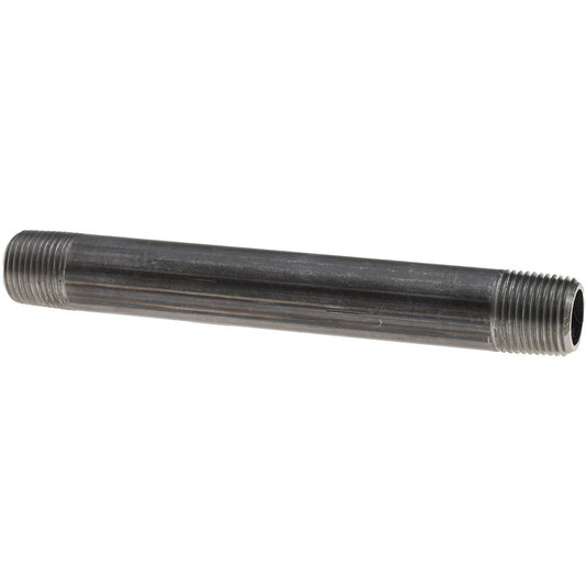 Anvil 0330511007 Black Pipe Nipple 3/8" Dia x 5" Long, Schedule 80