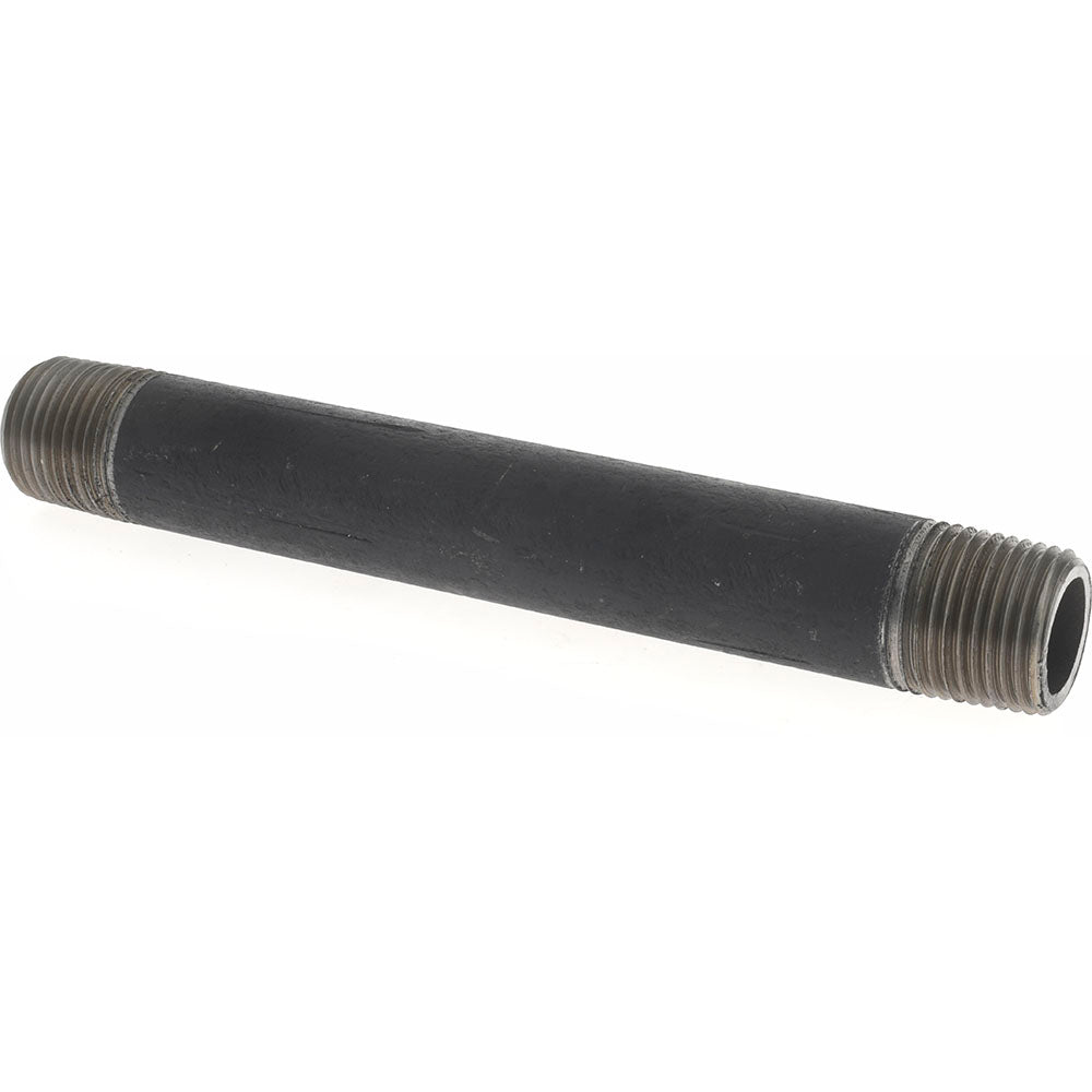 Value Collection 1/2152.4BLKBN80 Black Pipe Nipple 1/2" Dia x 6" Long, Schedule 80
