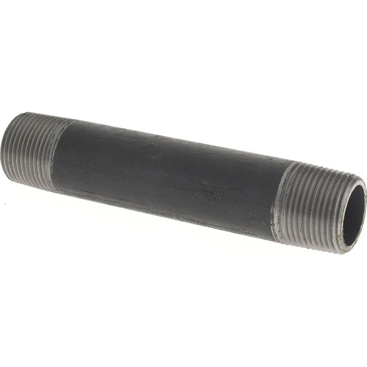 Value Collection 3/4127BLKBN80 Black Pipe Nipple 3/4" Dia x 5" Long, Schedule 80