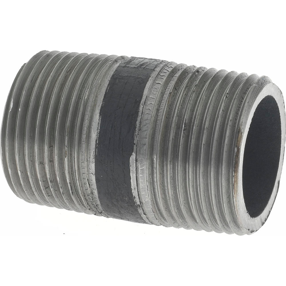 Value Collection 150.8BLKBN80 Black Pipe Nipple 1" Dia x 2" Long, Schedule 80
