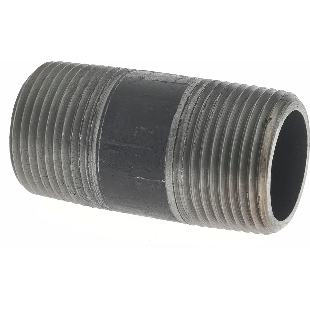 Value Collection 163.5BLKBN80 Black Pipe Nipple 1" Dia x 2-1/2" Long, Schedule 80