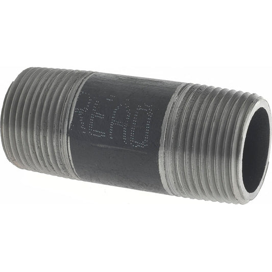 Value Collection 176.2BLKBN80 Black Pipe Nipple 1" Dia x 3" Long, Schedule 80