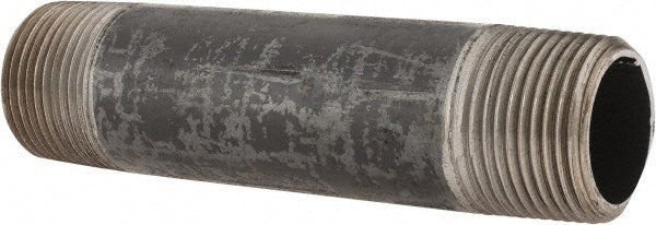 Value Collection 1127BLKBN80 Black Pipe Nipple 1" Dia x 5" Long, Schedule 80