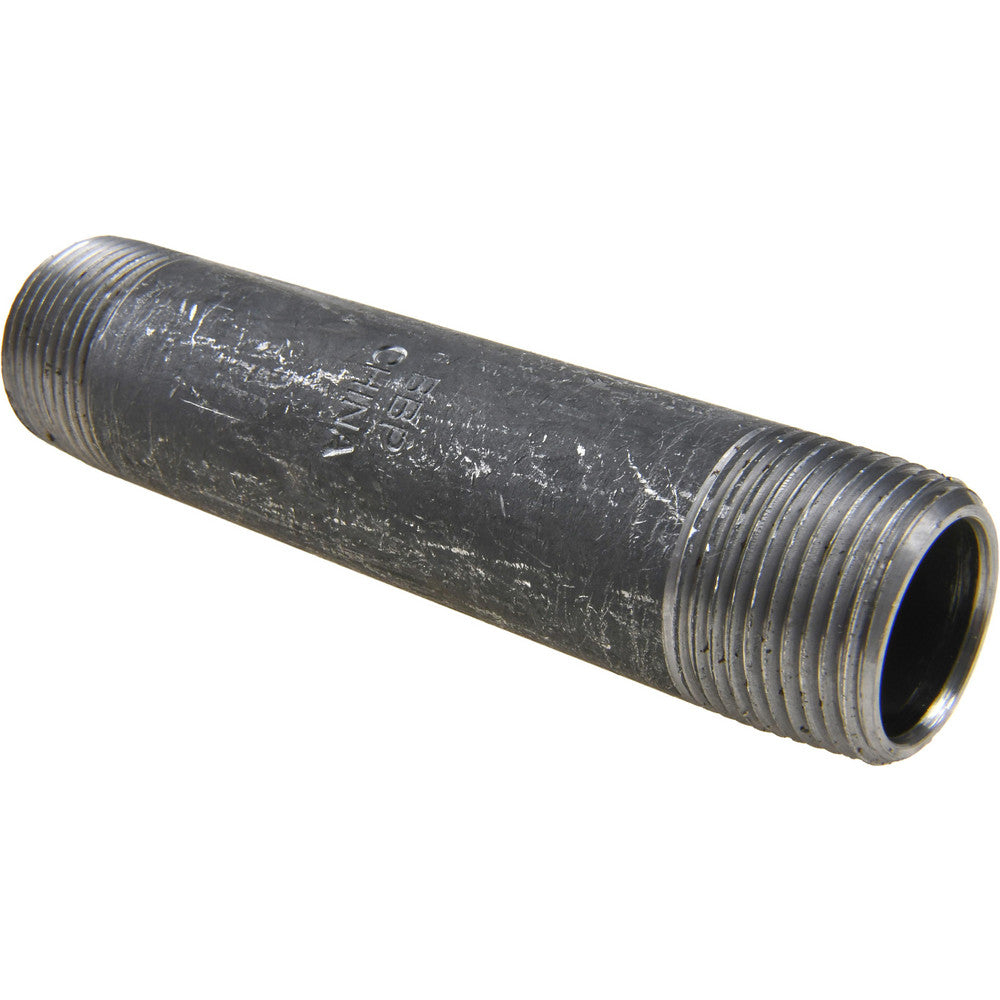 Value Collection 1139.7BLKBN80 Black Pipe Nipple 1" Dia x 5-1/2" Long, Schedule 80