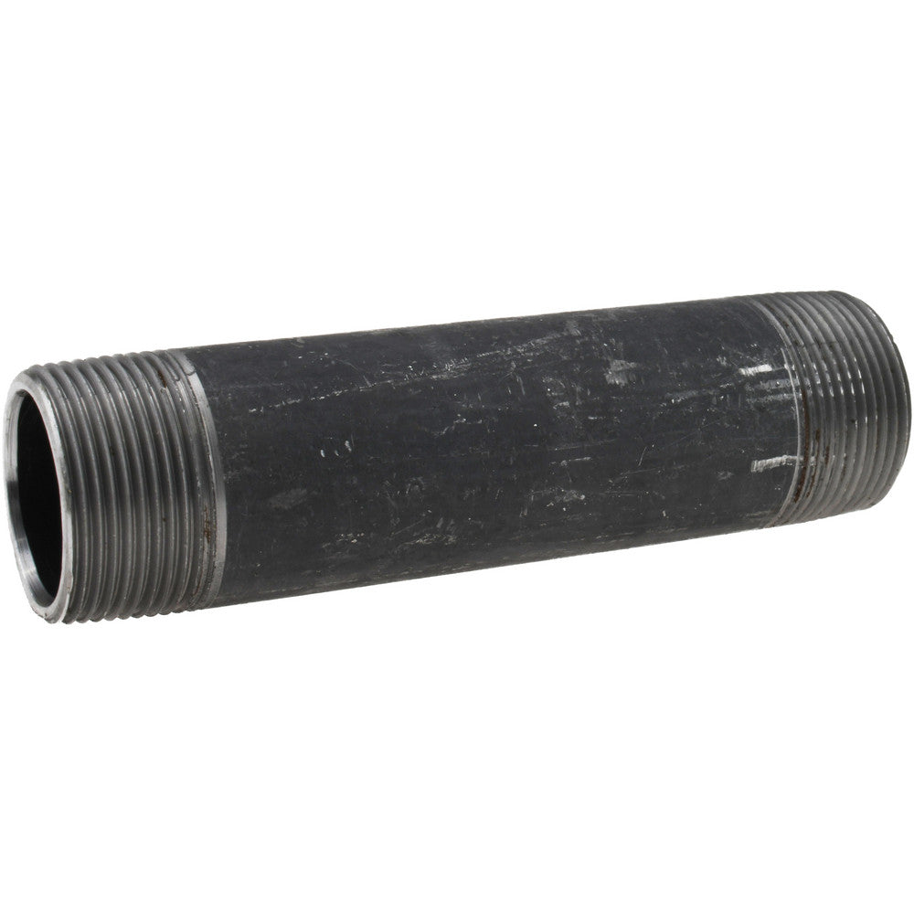 Value Collection 11/4152.4BLKBN80 Black Pipe Nipple 1-1/4" Dia x 6" Long, Schedule 80