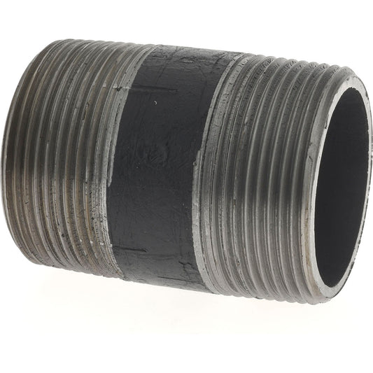 Value Collection 11/263.5BLKBN80 Black Pipe Nipple 1-1/2" Dia x 2-1/2" Long, Schedule 80