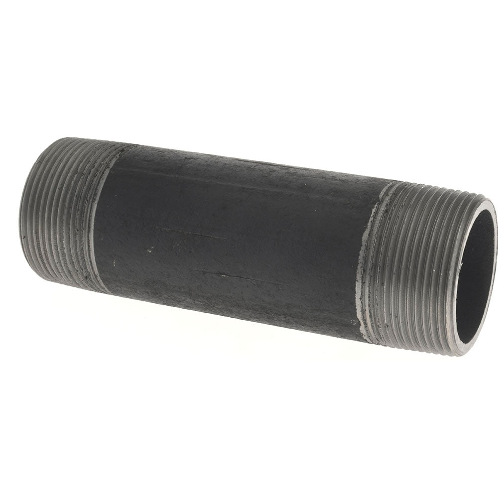 Value Collection 11/2139.7BLKBN80 Black Pipe Nipple 1-1/2" Dia x 5-1/2" Long, Schedule 80