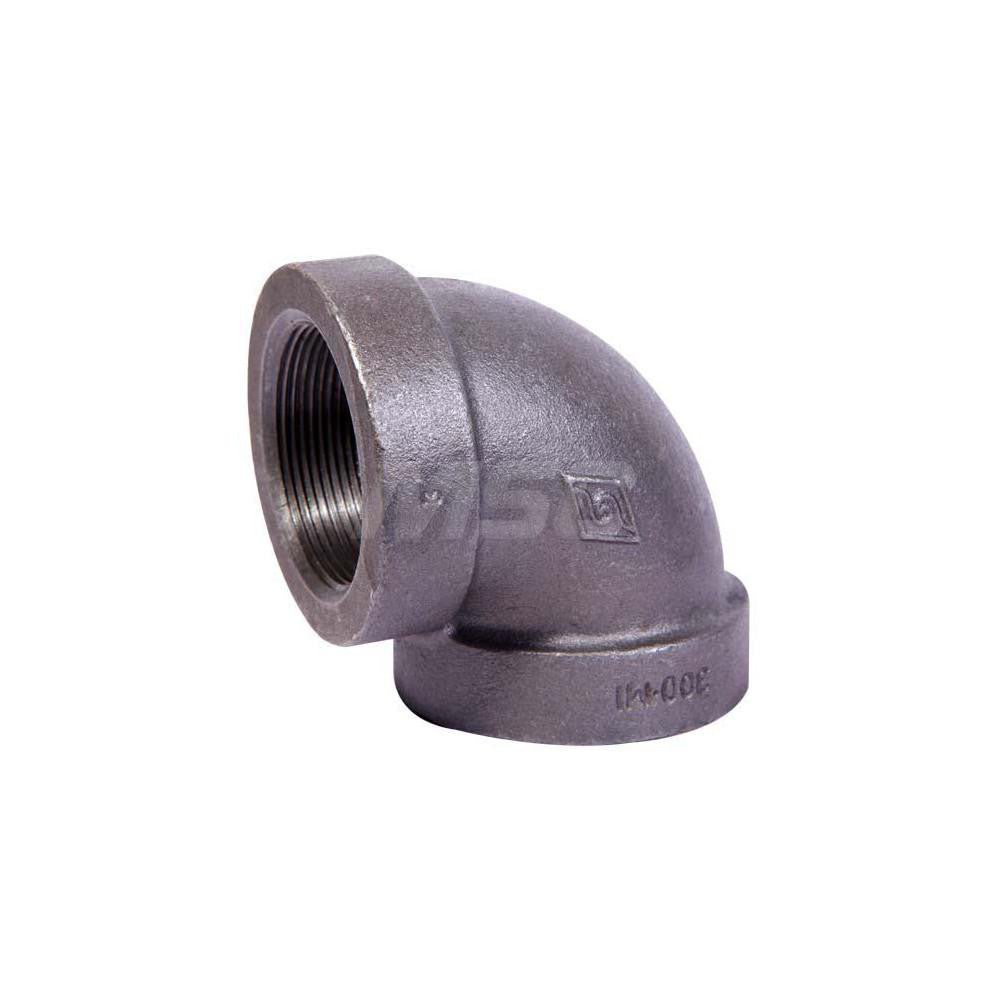 Value Collection B90 10 300# Black 90 &deg Elbow 3/8", Threaded