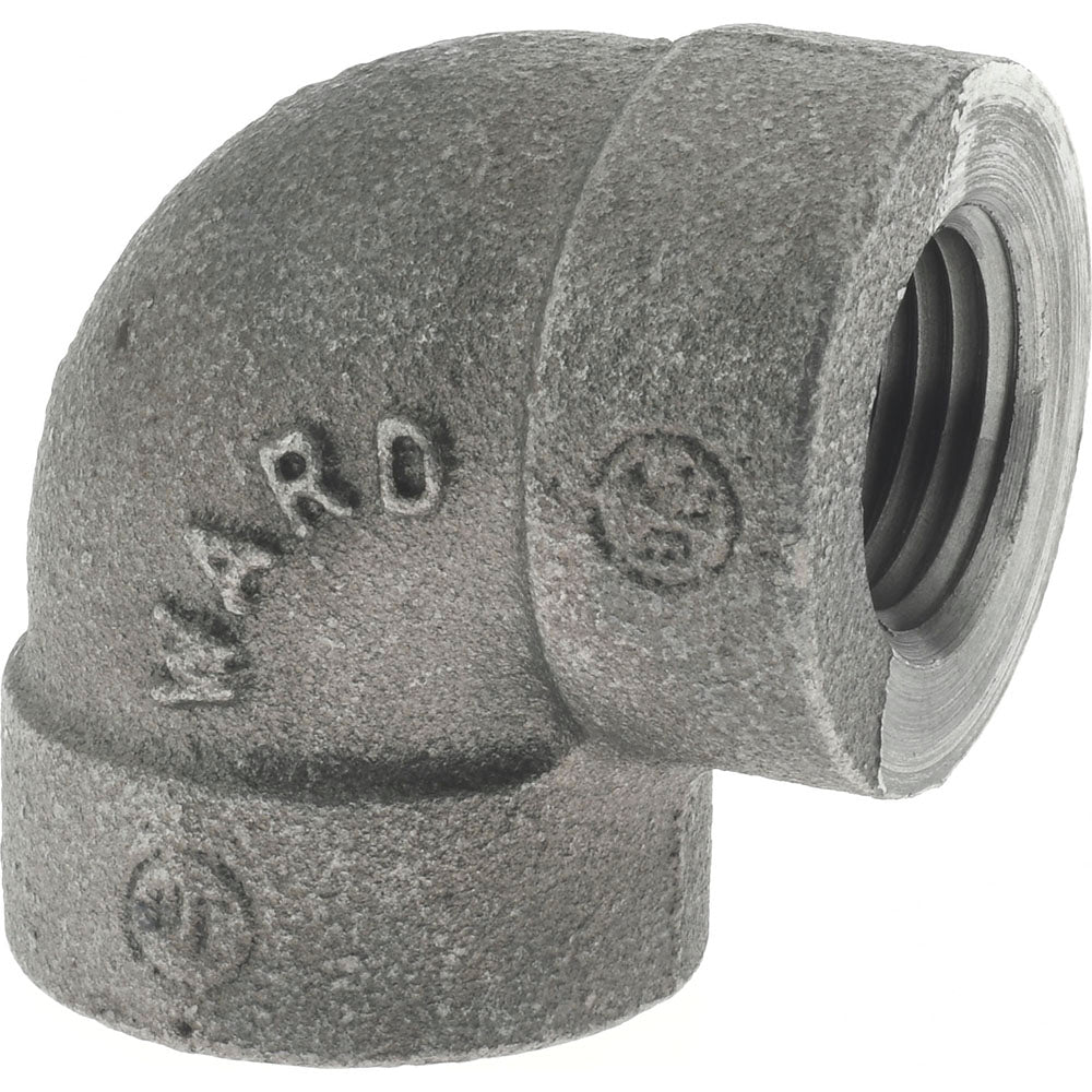 Value Collection B90 15 300# Black 90 &deg Elbow 1/2", Threaded