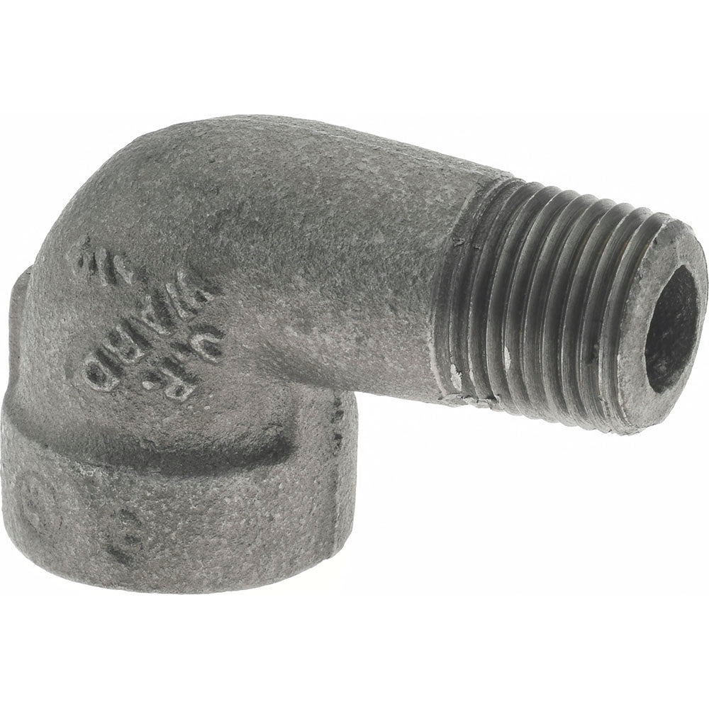 Value Collection B92 15 300# Black 90 &deg Street Elbow 1/2", Threaded