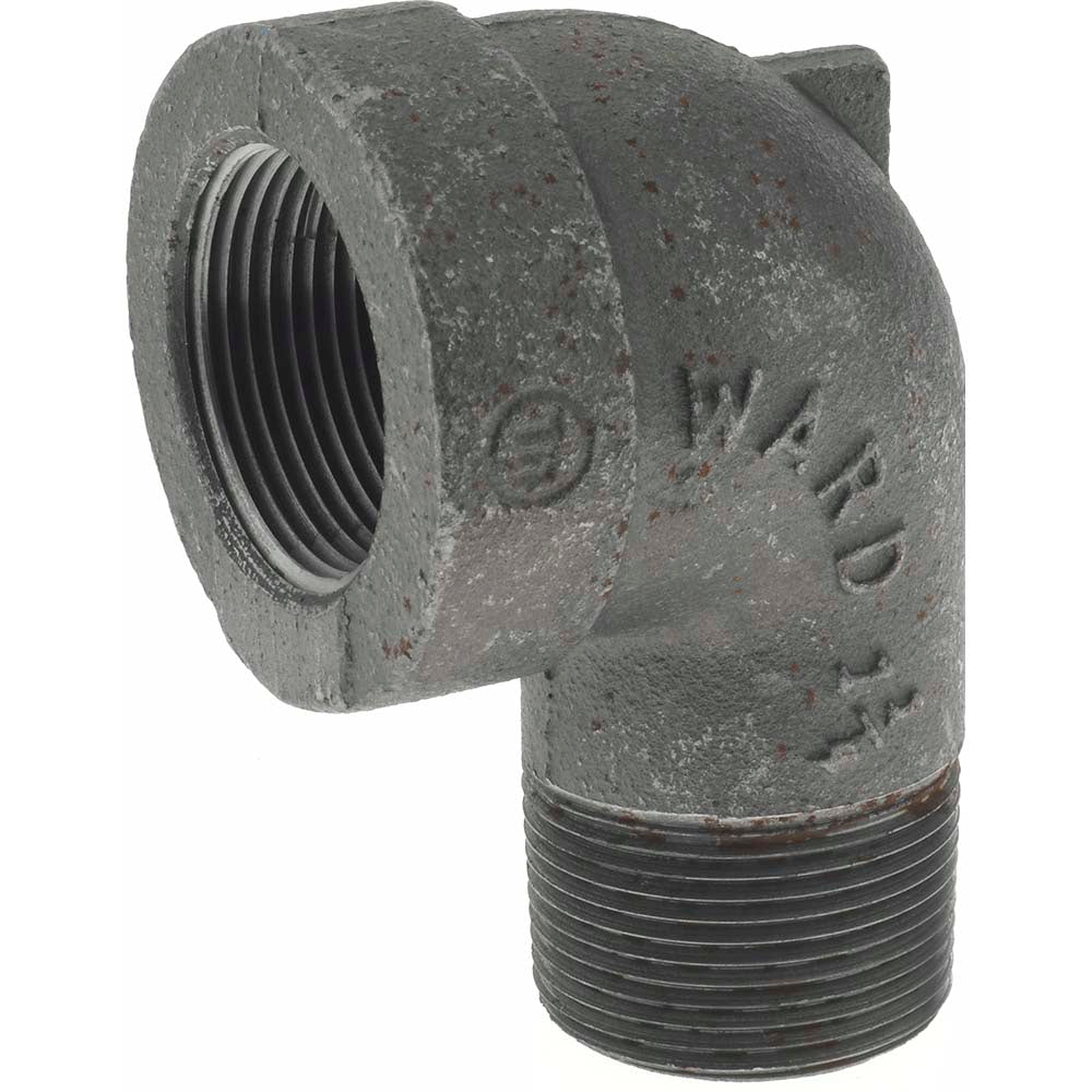 Value Collection B92 32 300# Black 90 &deg Street Elbow 1-1/4", Threaded