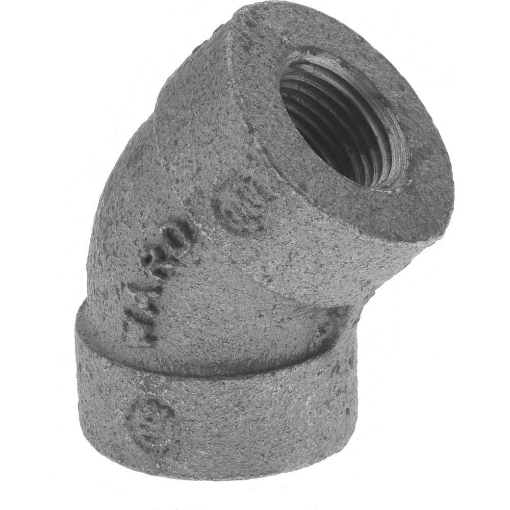Anvil 0310510409 Black 45 deg Elbow 3/8", Threaded