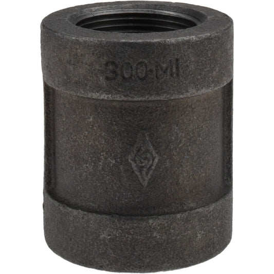 Value Collection B220 32 300# Black Coupling 1-1/4", Threaded
