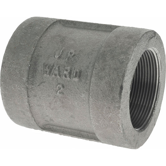 Value Collection B220 50 300# Size 2", Class 300, Malleable Iron Black Pipe Coupling