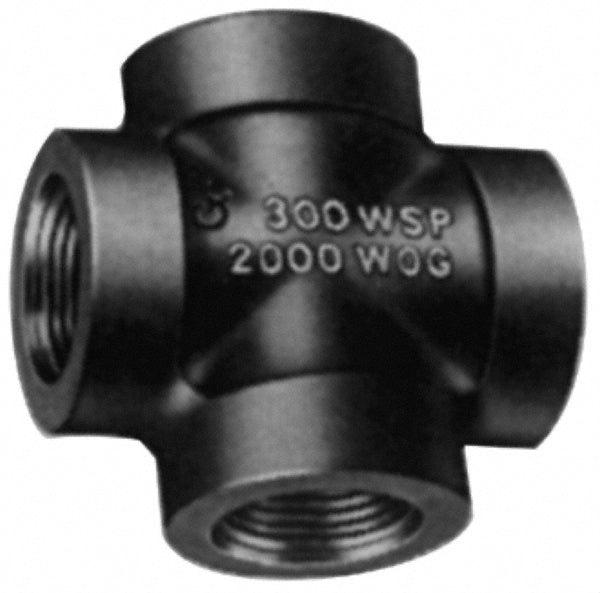 Anvil 0310529805 Black Cross 3/4", Threaded