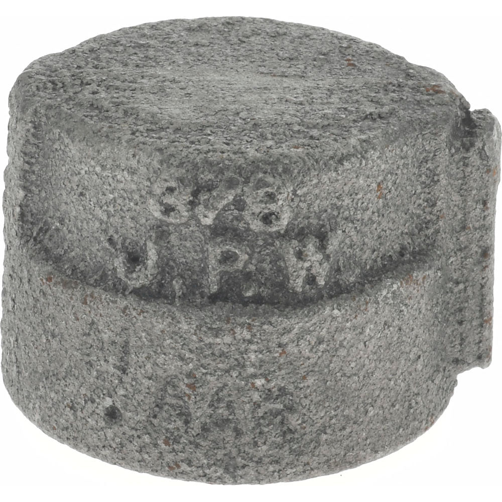 Value Collection B300 10 300# Black End Cap 3/8", Threaded