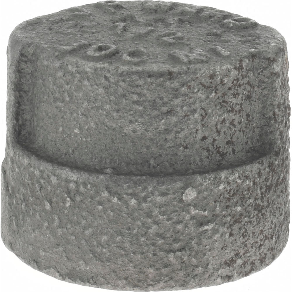 Value Collection B300 15 300# Black End Cap 1/2", Threaded