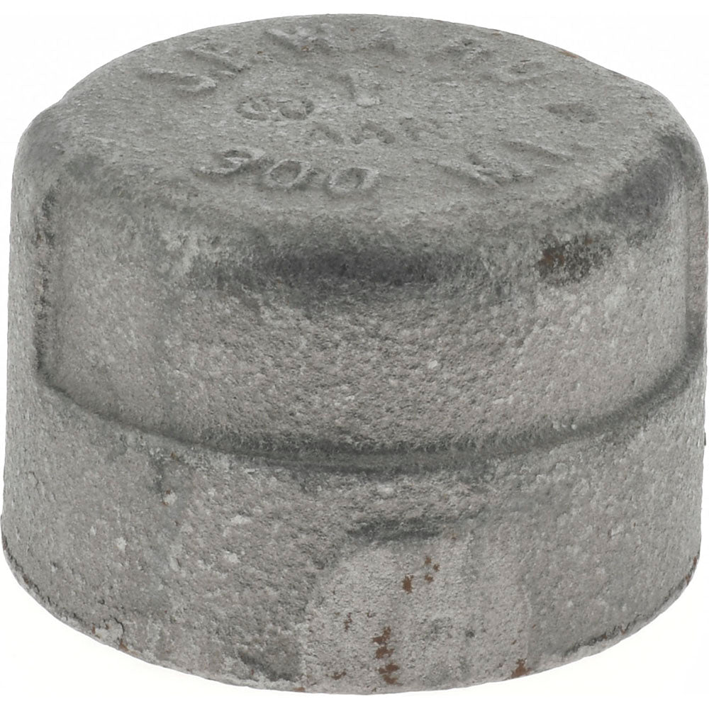 Value Collection B300 25 300# Black End Cap 1", Threaded