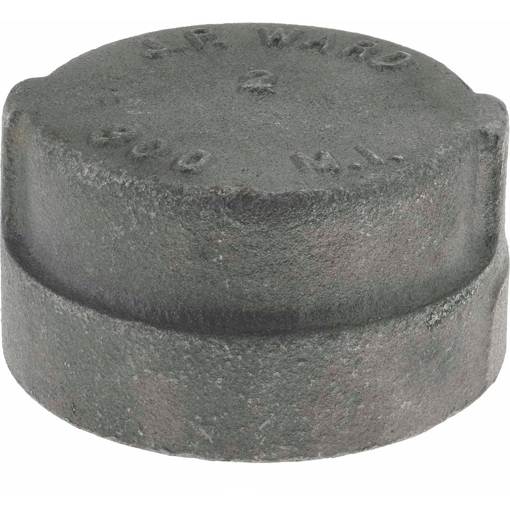 Value Collection B300 50 300# Black End Cap 2", Threaded
