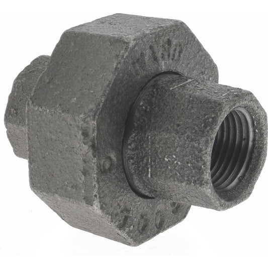 Value Collection B342 10 300# Black Union 3/8", Threaded