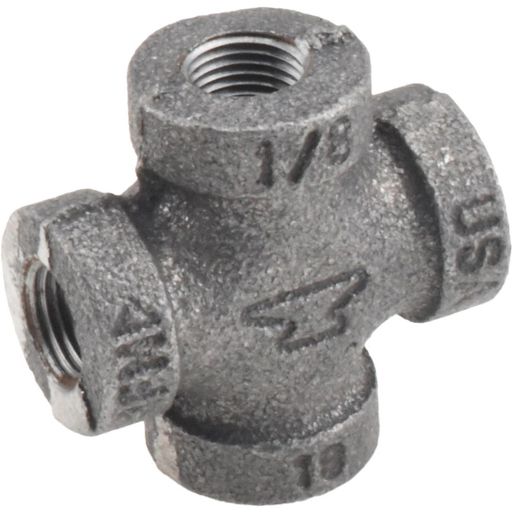 Anvil 0310069208 Black Cross 1/8", Threaded