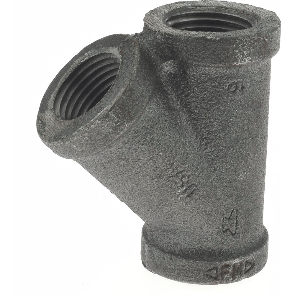 Value Collection B165 15 Black 45 &deg Lateral Y-Branch 1/2", Threaded