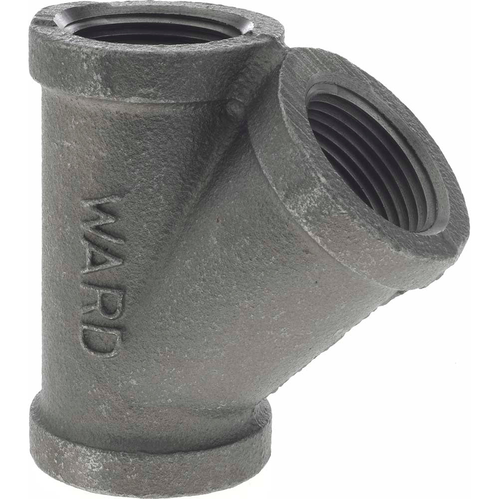 Value Collection B165 25 Black 45 &deg Lateral Y-Branch 1", Threaded