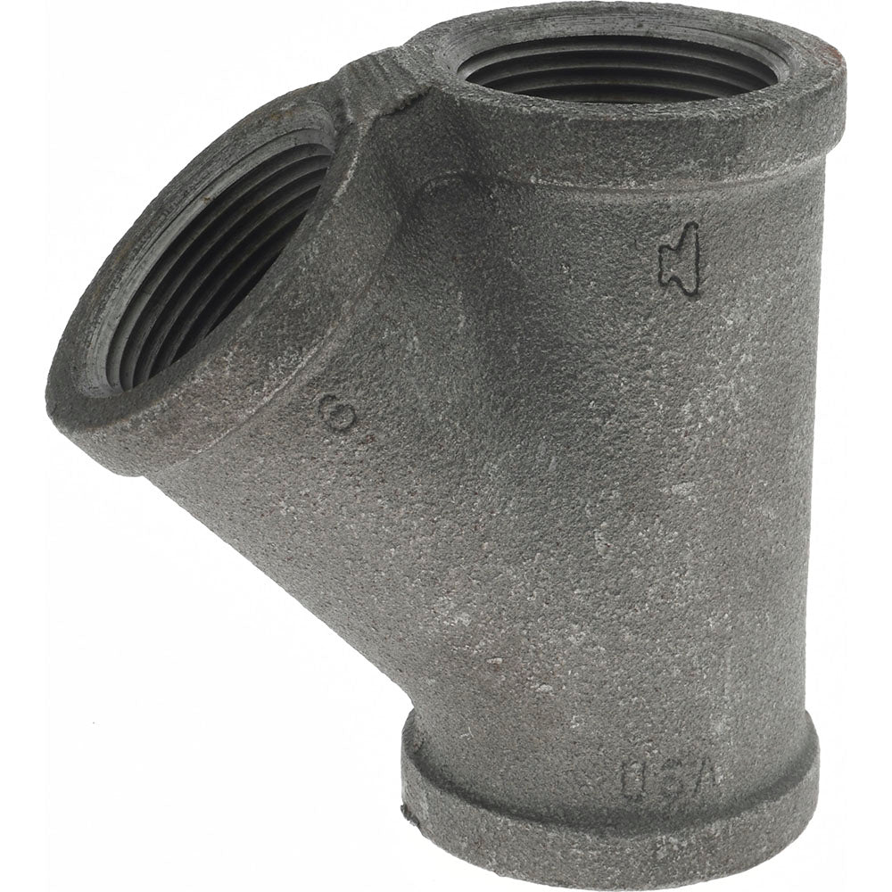 Value Collection B165 32 Black 45 &deg Lateral Y-Branch 1-1/4", Threaded