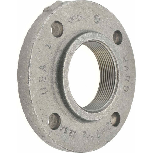 Anvil 0308003201 3" Pipe, 7-1/2" OD, 1-3/16" Hub Length, Iron Threaded Pipe Flange