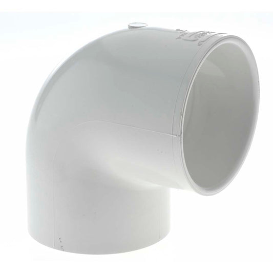 Value Collection 406-030 3" PVC Plastic Pipe 90&deg Elbow