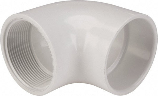 Value Collection 407-020 2" PVC Plastic Pipe 90&deg Elbow