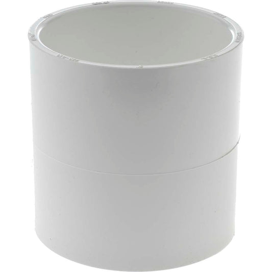 Value Collection 429-030 3" PVC Plastic Pipe Coupling