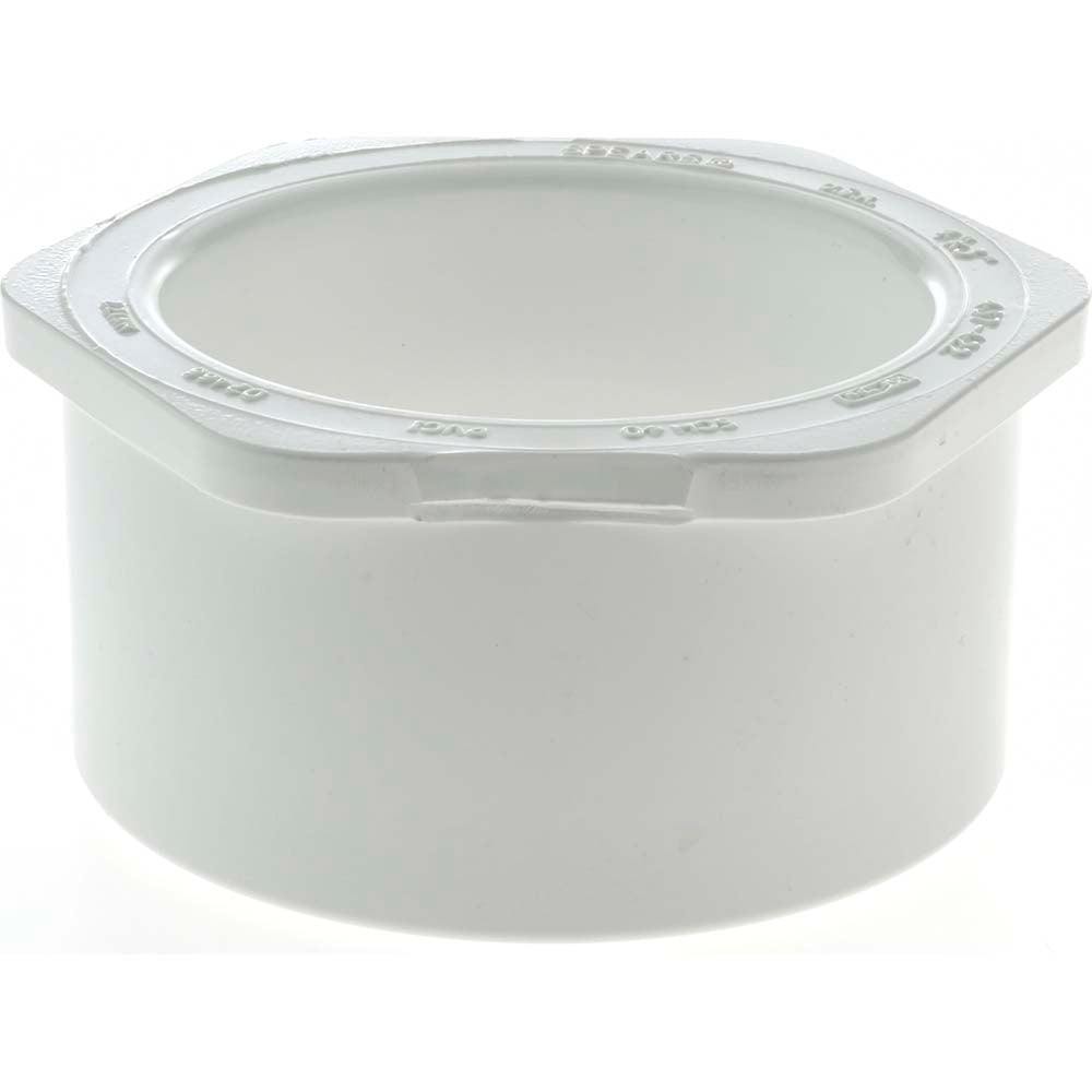 Value Collection 437-422 4 x 3" PVC Plastic Pipe Bushing