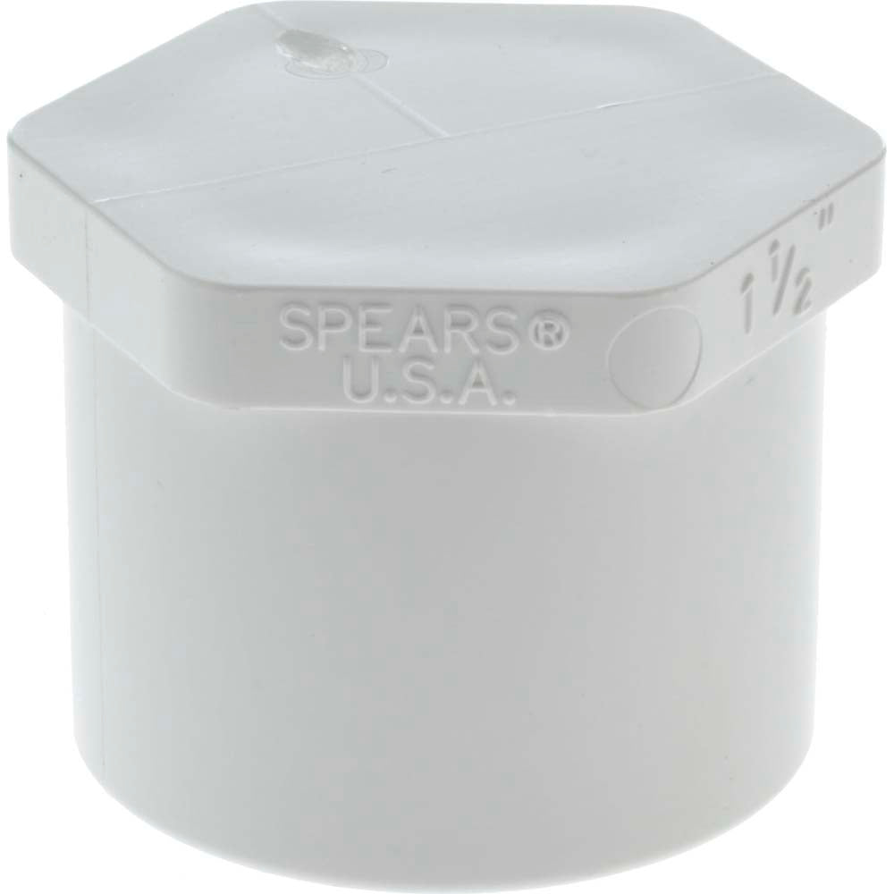 Value Collection 449-015 1-1/2" PVC Plastic Pipe Plug