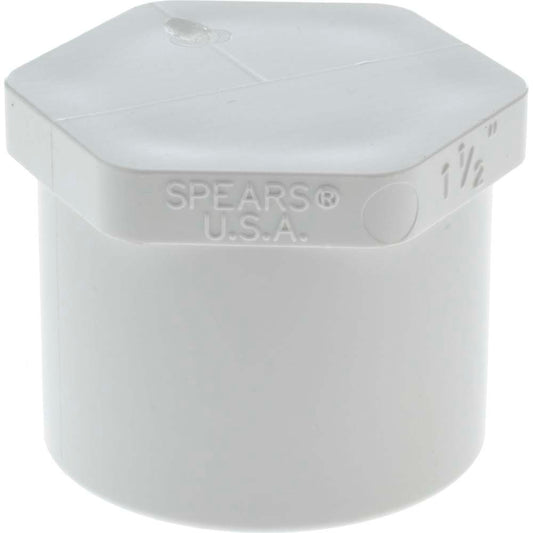 Value Collection 449-015 1-1/2" PVC Plastic Pipe Plug