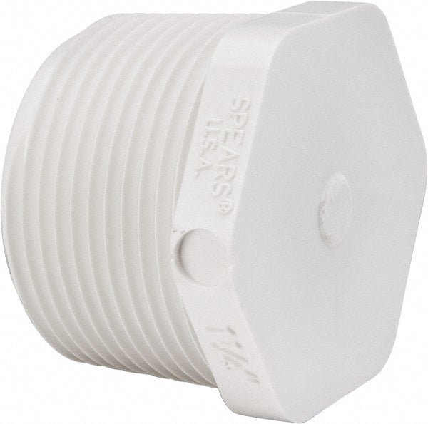 Value Collection 450-012 1-1/4" PVC Plastic Pipe Plug