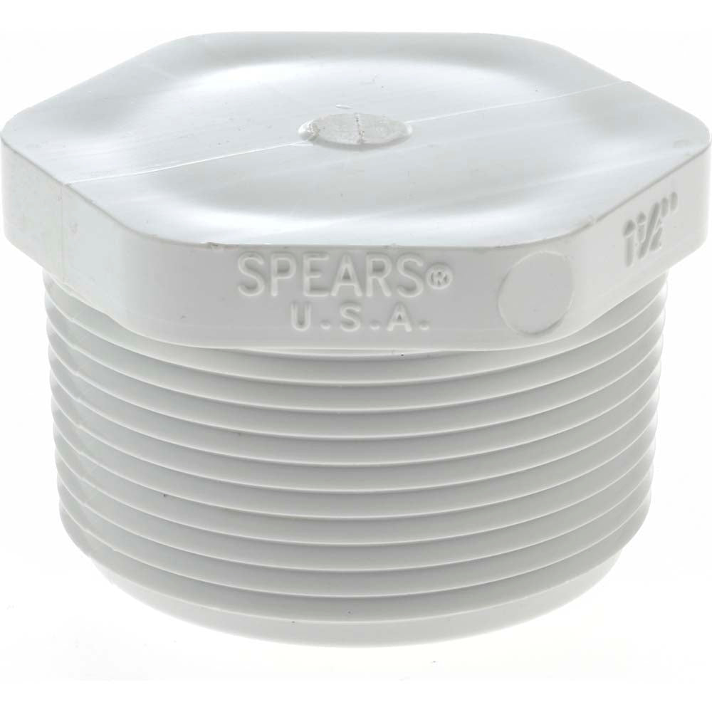 Value Collection 450-015 1-1/2" PVC Plastic Pipe Plug