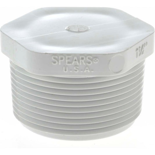 Value Collection 450-015 1-1/2" PVC Plastic Pipe Plug