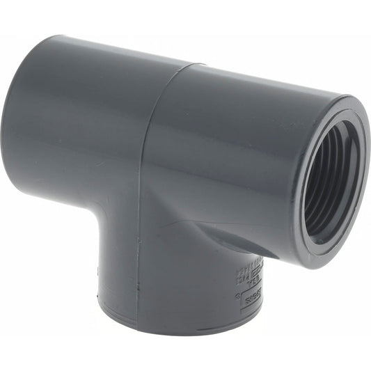 Value Collection 805-007 3/4" PVC Plastic Pipe Tee