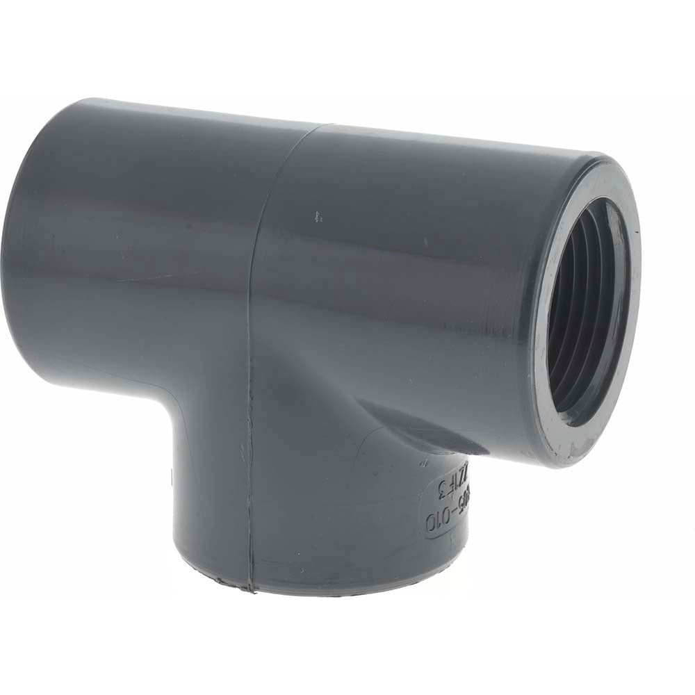Value Collection 805-010 1" PVC Plastic Pipe Tee