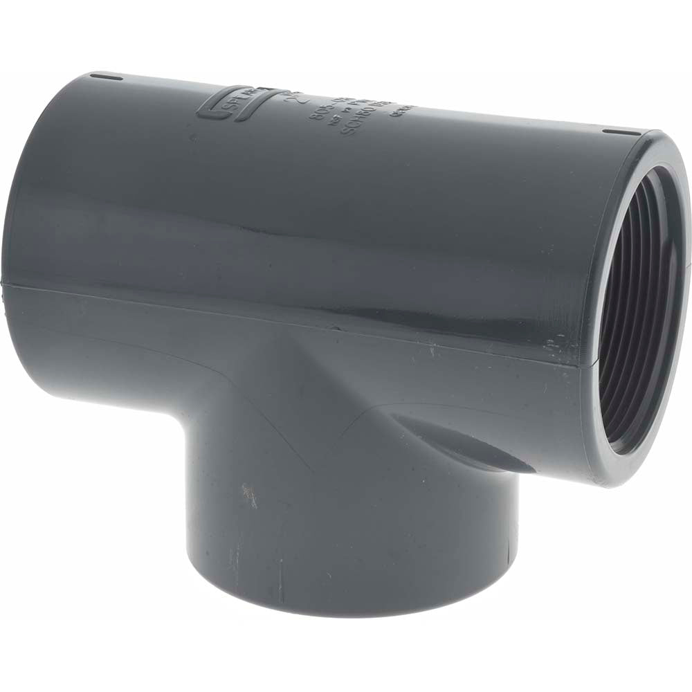 Value Collection 805-020 2" PVC Plastic Pipe Tee