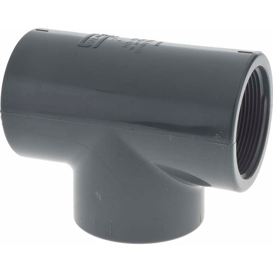 Value Collection 805-020 2" PVC Plastic Pipe Tee