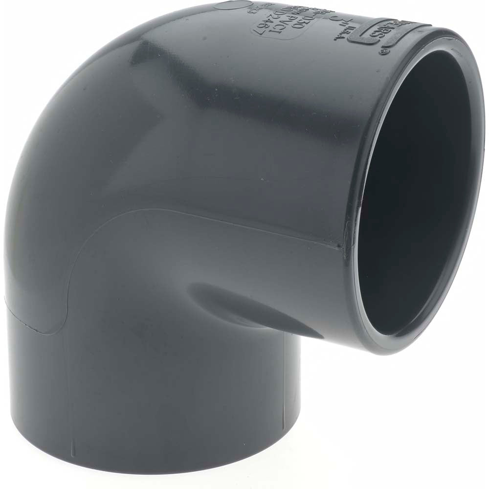 Pro-Source 806-030 3" PVC Plastic Pipe 90&deg Elbow