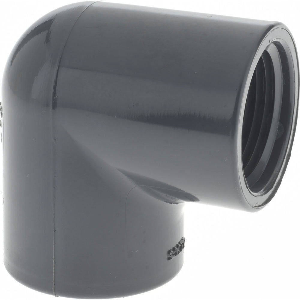 Value Collection 808-007 3/4" PVC Plastic Pipe 90&deg Elbow