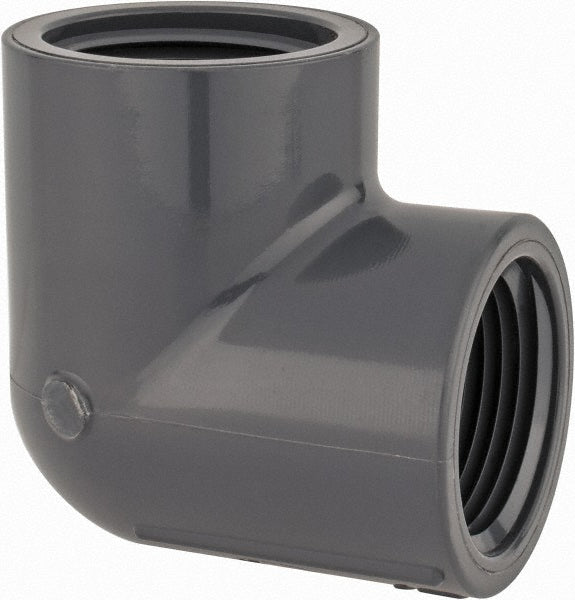 Value Collection 808-010 1" PVC Plastic Pipe 90&deg Elbow